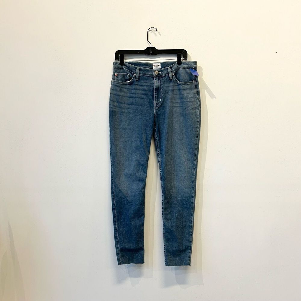L/31 Hudson Mid-Rise Super Skinny Jeans